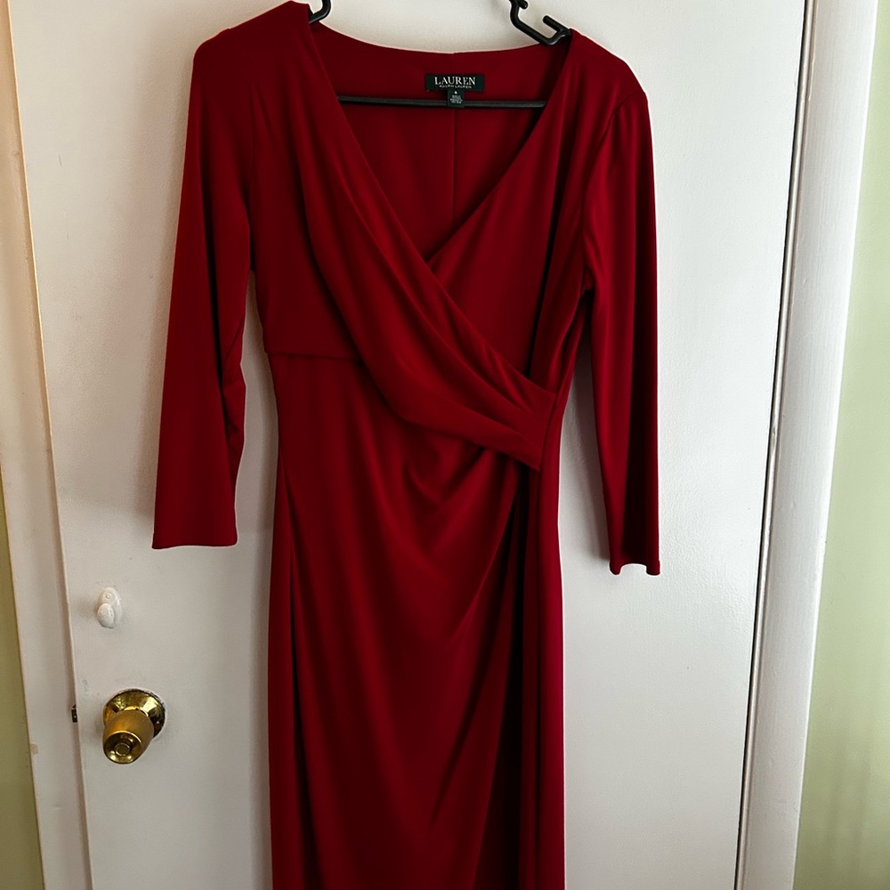 Ralph Lauren Women's Red Dress